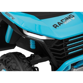 Pojazd Elektryczny RACING Road 2000 4x120W – Niebieski JL218.NIE